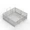 Anysizebasket Rectangular Wire Mesh Basket: 18Lx18Wx6H, 304 SS, 5/16 Rod Frame, Stacking Handles, Mesh: 2 x .063 TMT-180180060-A02S - alternate 1